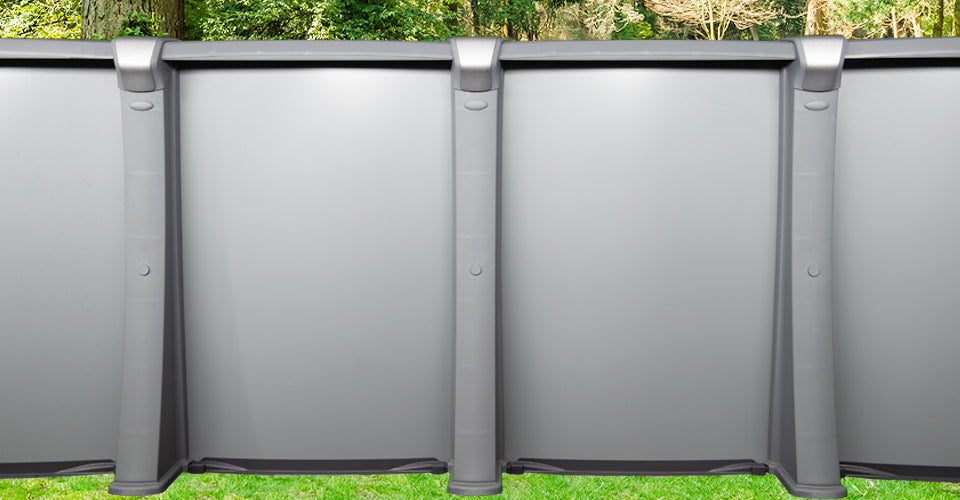 12'x24'x54" Saltwater Aurora Oval Pool with Resin Wall