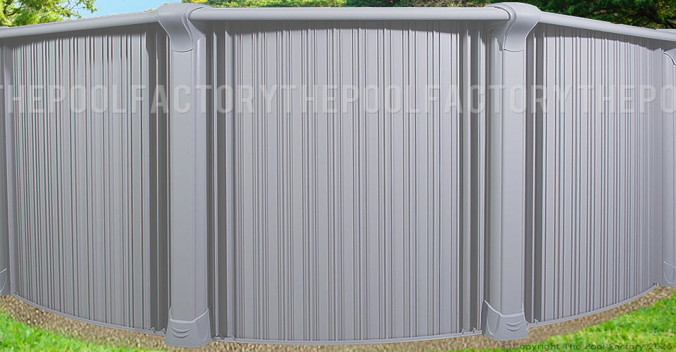 18'x54" Intrepid - Extruded Aluminum Round Pool With Interlocking Wall