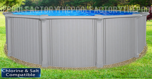 18'x54" Intrepid - Extruded Aluminum Round Pool With Interlocking Wall