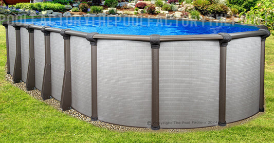 21'x43'x54" Melenia Oval Pool