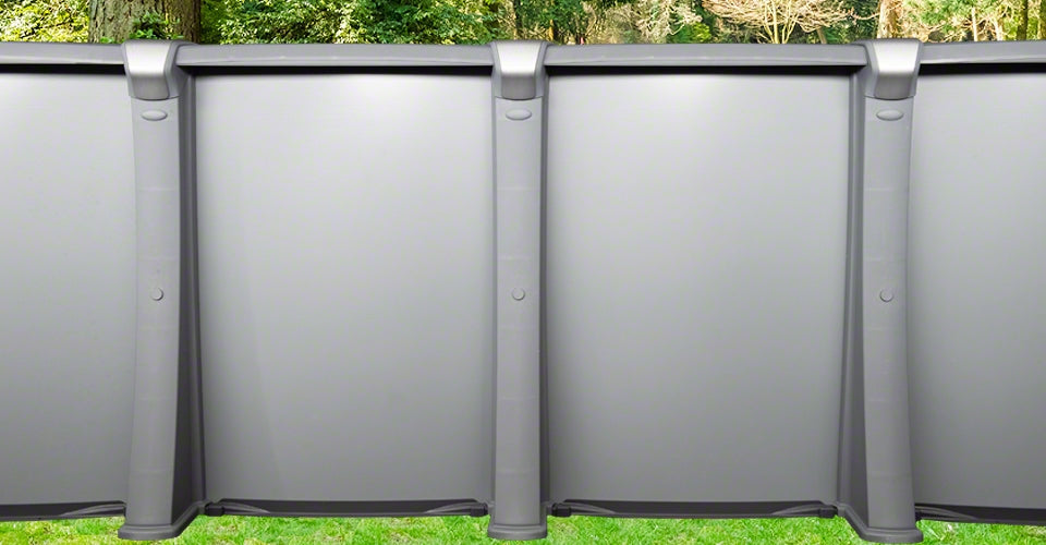 18'x33'x54" Saltwater Aurora Oval Pool with Resin Wall