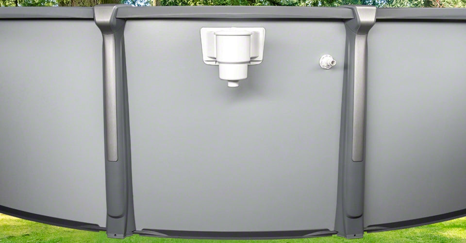 18'x54" Saltwater Aurora Round Pool with Resin Wall