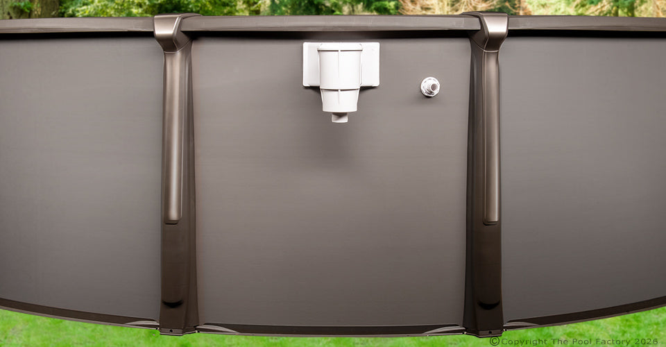 15'x30'x54" Saltwater Defender Oval Pool with Resin Wall
