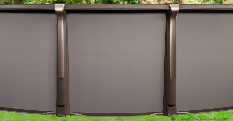 27'x54" Saltwater Defender Round Pool with Resin Wall