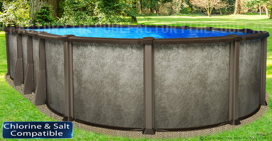 12'x16'x54" Saltwater LX Oval Pool