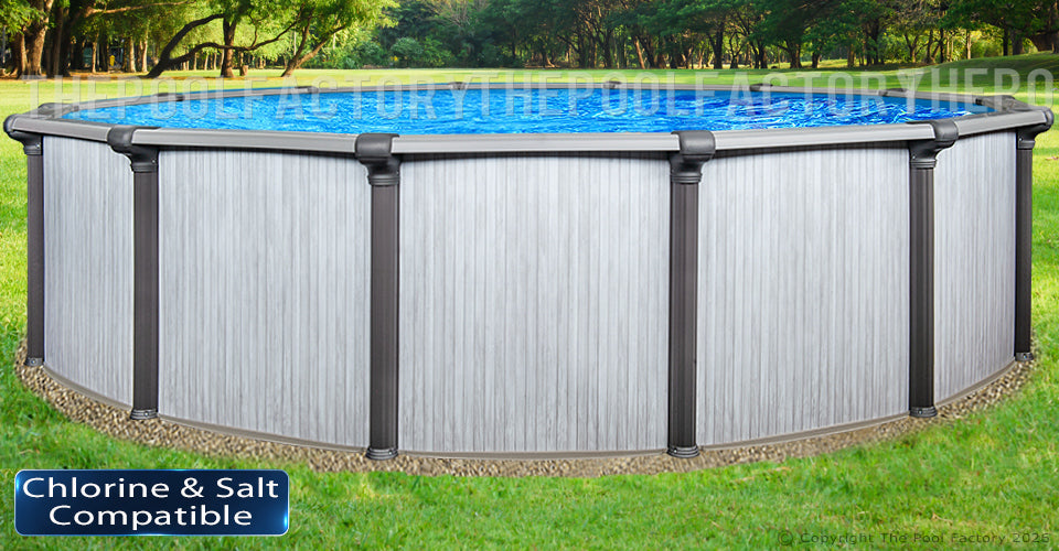15'x54" Saltwater Titan Round Pool