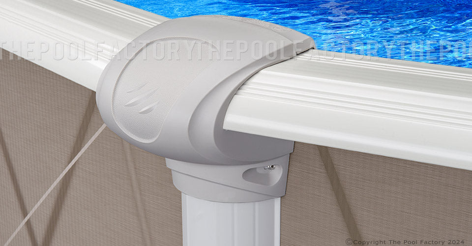 12'x24'x52" Saltwater 5000 Lazer Oval Pool