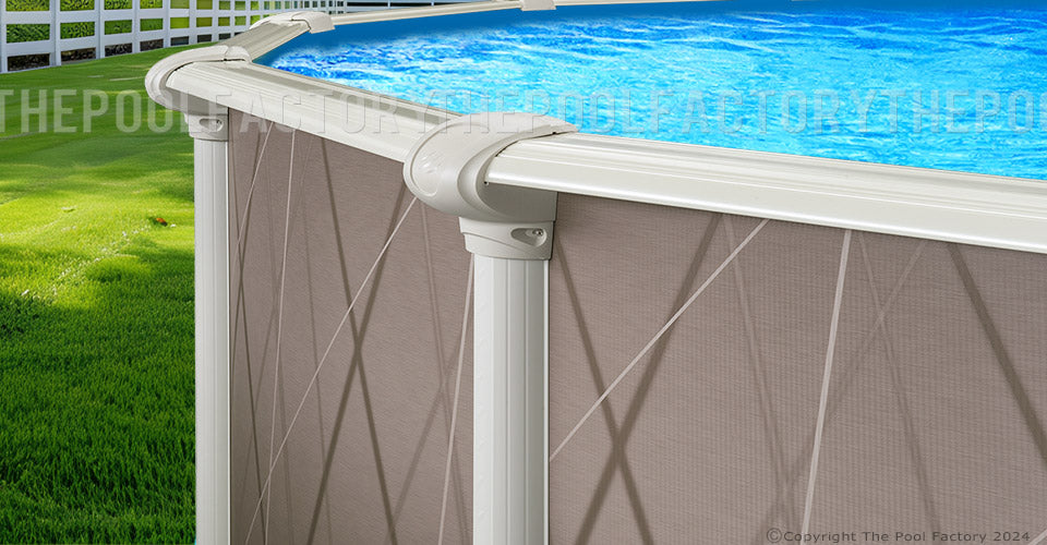 27'x52" Saltwater 5000 Lazer Round Pool