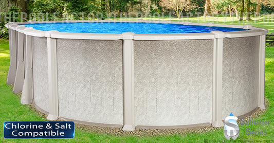 15'x30'x54" Saltwater 8000 Oval Pool