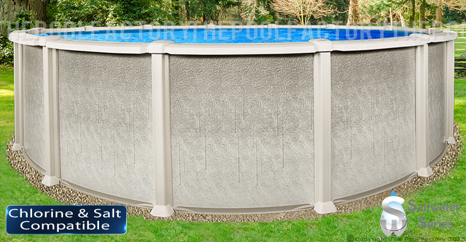 24'x54" Saltwater 8000 Round Pool