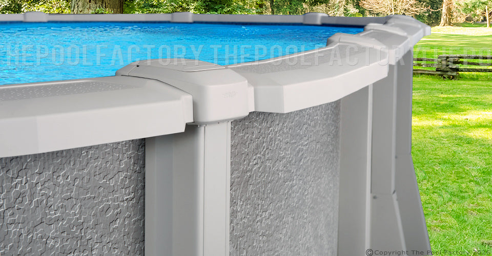 15'x30'x54" Saltwater 8000 Oval Pool
